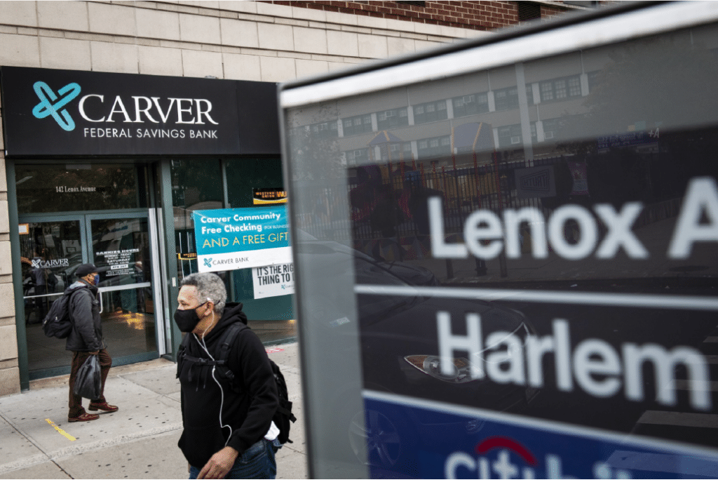 Harlem branch of Carver Federal Savings Bank