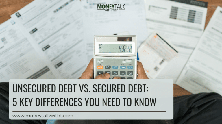 Unsecured Debt vs. Secured Debt: 5 Key Differences You Need to Know