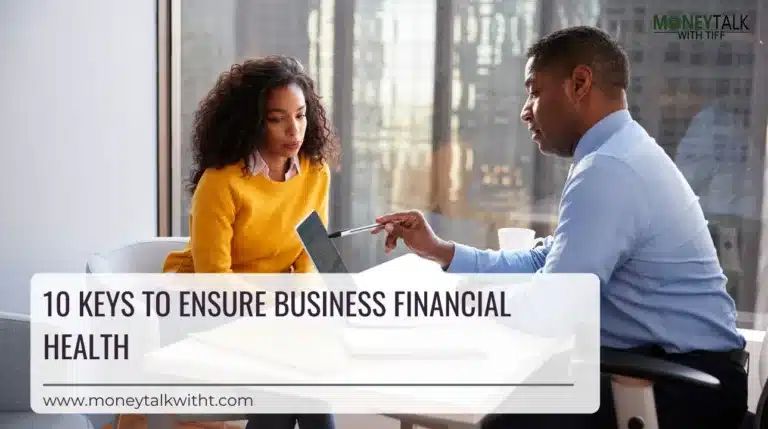 10 Keys To Ensure Business Financial Health