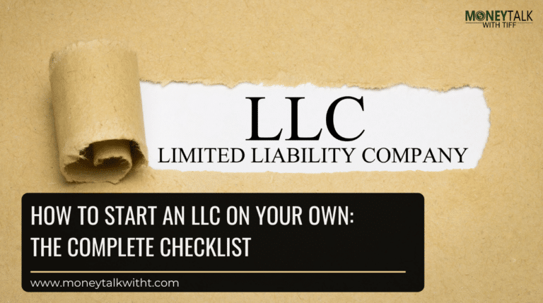 How to Start an LLC on Your Own: the Complete Checklist